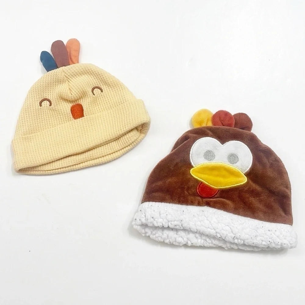 Turkey baby hats